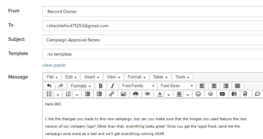 Graphical user interface, text, application, email
Description automatically generated